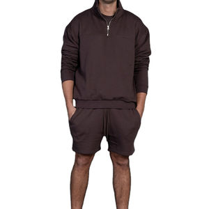 <b>Men's</b> Custom Logo Winter Gym Fitness Set-Lightweight Breathable Quick Dry Windproof Skinny Fit Tshirt <b>Shorts</b> Tracksuit - Product Image 1