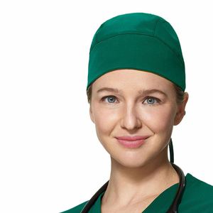 Gorro de algodón suave con diseño de logotipo personalizado, combinación perfecta para uso médico, uniformes hospitalarios ajustables y transpirables - Product Image 4