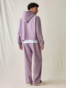 Survêtement ample et surdimensionné pour homme, ensemble de jogging streetwear tendance pour tenue décontractée, tenue confortable en matière souple - Product Image 2