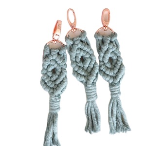Beautifully Handmade Sage Green Keychain - Product Image 1
