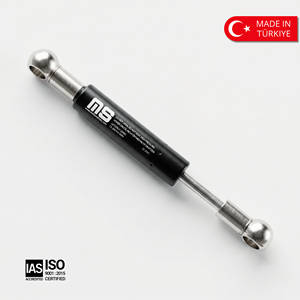 Amortiguador de compresión de gas de acero Motionstruts 3189EN de 243 mm con recorrido de 80 mm, certificado ISO, para maquinaria, fabricado en Turquía. - Product Image 1
