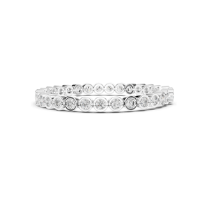 Bracelet tennis en diamant de laboratoire 9,3 carats, taille ronde, VVS-VS, diamants EF CVD, or 18 carats, 14 carats, 10 carats et argent 925, option moissanite - Product Image 4