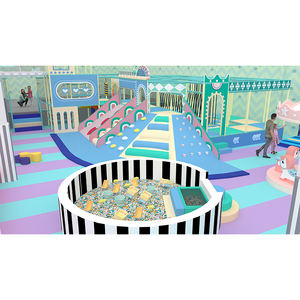 Bettaplay 1200 m² Aire de jeux intérieure et parc de trampolines style lumière chaude et oxygène, espace de loisirs ludique pour tous les âges - Product Image 3