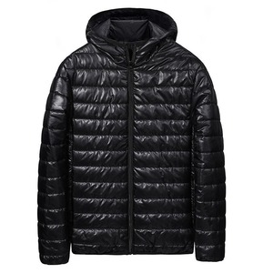 Nueva chaqueta North personalizada de alta calidad al por mayor, chaqueta ligera con cara acolchada para hombre, chaqueta impermeable informal con embalaje personalizado - Product Image 3