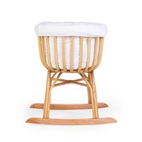 Nouveau design le meilleur jouet de berceau de bébé en rotin pour enfant fabriqué à partir du matériau environnemental avec matelas de facteur de vente en gros