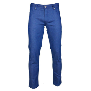 Pantalones clásicos vaqueros rectos de algodón al por mayor de alta calidad - Product Image 6