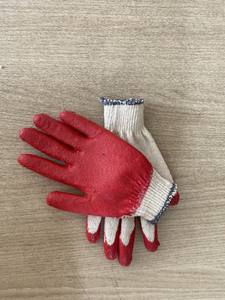 Gants de sécurité vietnamiens en coton tricoté avec revêtement en latex, anti-coupure, antidérapants, réutilisables, avec poignet en caoutchouc, jauge 10, pour la protection au jardinage - Product Image 5