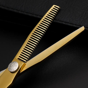 Ciseaux de coupe de cheveux de barbier professionnel coiffeur Salon de coiffure ciseaux amincissants pour coiffeur - Product Image 4