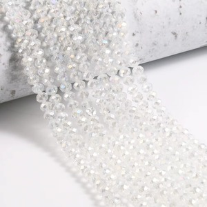 High Quality Natural Factory Cheap Price Loose <b>Beads</b> Faceted <b>Crystal</b> Tyre <b>Beads</b> Rondelle Glass <b>Beads</b> for Jewelry Making - Product Image 4