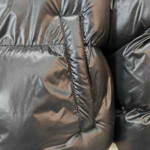 Veste en duvet unisexe d'hiver à col montant imprimée avec logo personnalisé de haute qualité en gros pour hommes - Product Image 5