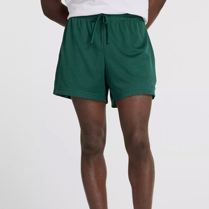 Shorts d'été personnalisés pour hommes de haute qualité en maille 100 % polyester, style décontracté, motif uni, fabricant OEM, maille sublimée à séchage rapide - Product Image 1