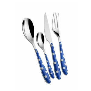 热卖在印度网上以最优惠的价格购买刀叉勺子银餐具套装不锈钢婚礼餐具