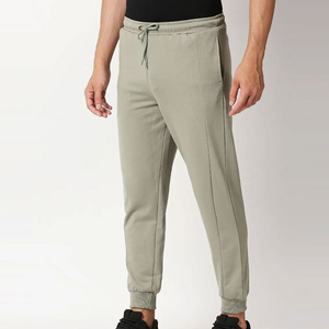 Pantalon professionnel sur mesure pour hommes décontracté taille haute motif droit tissu Service OEM bas prix à vendre en gros - Product Image 2