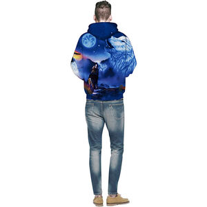 OEM Custom Logo Pullover Hoodies Men Manufacturing Industry Sublimation Printing Hoodies & Sweatshirts Custom Design Hoodie - Product Image 4