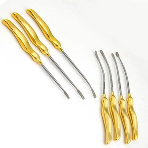 Outils de lifting du visage et des sourcils, écarteur périoste, 7 pièces pour la chirurgie plastique, ensemble chirurgical en acier inoxydable - Product Image 2