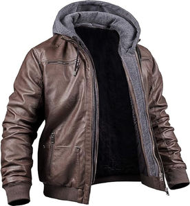 เสื้อแจ็กเก็ตหนังใส่ได้ทั้งชายและหญิงแฟชั่นล่าสุด2025อินเทรนด์โลโก้ด้านหน้ากันน้ำกันลมใช้ได้ทั้งชายและหญิง - Product Image 5