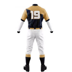 Uniformes de Béisbol de Alta Calidad para Equipos, Conjuntos de Uniformes de Béisbol Extra Grandes, Transpirables, Ligeros, Personalizables, Material Duradero, Último Diseño, Bajo Precio - Product Image 2