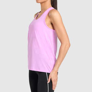 เสื้อกล้ามฟิตเนสแขนสั้นคอกลมสำหรับผู้หญิงเสื้อกีฬาแขนสั้นเข้ารูปเรียบๆ - Product Image 2