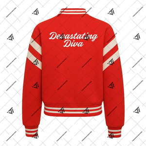 Delta grec | Sigma | Theta DST Sorority Letterman Jacket Prêt à expédier Varsity Jacket pour femmes | Accessoires grecs - Product Image 2
