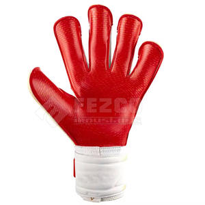 Guantes de portero de entrenamiento de cuero transpirable con excelente agarre y absorción de impactos para un rendimiento de ahorro de goles - Product Image 5