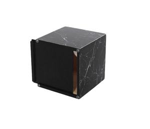 Cubierta de caja de pañuelos mármol negro, caja de pañuelos cuadrada Mármol, soporte de cubierta de caja de pañuelos de mármol - Product Image 4