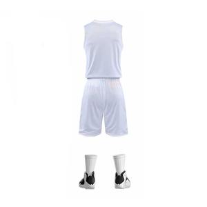 Maillot de basket-ball brodé personnalisé par sublimation en maille uniforme de basket-ball et short - Product Image 3