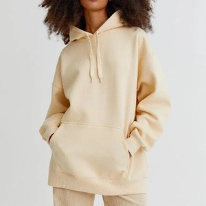 Sudadera con capucha extragrande para mujer de moda con capucha con cordón y bolsillo de canguro sudadera holgada - Product Image 6