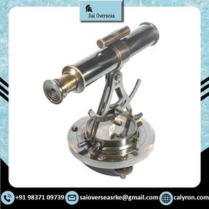 Telescopio de latón Vintage, trípode ajustable, telescopio náutico hecho a mano, perfecto para amantes marítimos, ideas de regalo y decoración - Product Image 2