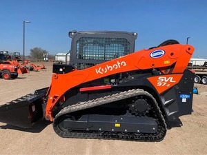 รถตักล้อยางขนาดเล็ก Kubota SVL97-2 รุ่นที่ดีที่สุด พร้อมบุ้งกี๋หน้า เครื่องยนต์ดีเซล สีส้ม อุปกรณ์ก่อสร้าง - Product Image 5