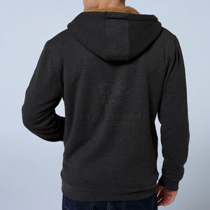 Premium Quality Casual Wear For Winter Season <b>Sherpa</b> Lined Hoodie Soft Warm <b>Fabric</b> Comfortable Fit Durable Stylish Daily Outfit - Product Image 5