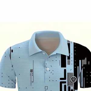 Polo con logotipo personalizado para hombre, Camiseta lisa de algodón peinado, camisa básica con solapas, Polo de manga corta para hombre - Product Image 5