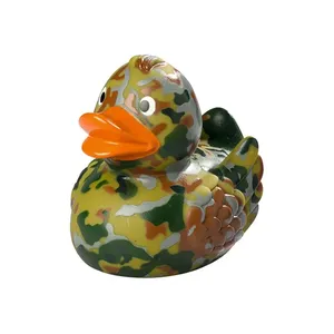 Giocattoli Promozionali Personalizzati a Forma di Anatra Camouflage con Suono, Gadget Personalizzati - Product Image 1