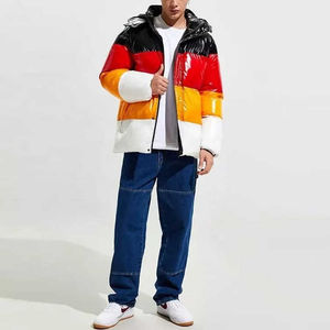 เสื้อโค้ทผ้าใบสำหรับผู้ชายสไตล์ในเมืองเสื้อคลุมกันหนาวมีฟองน้ำคอตั้งดีไซน์ยุโรป2025 - Product Image 2