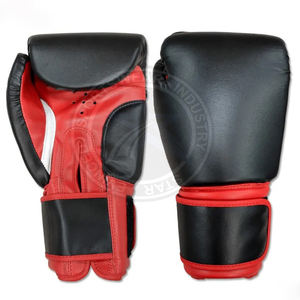 Gants de boxe d'entraînement MMA de haute qualité, best-seller en gros, fabrication sur mesure, design OEM, sparring, 16 oz, cuir PVC imperméable - Product Image 5