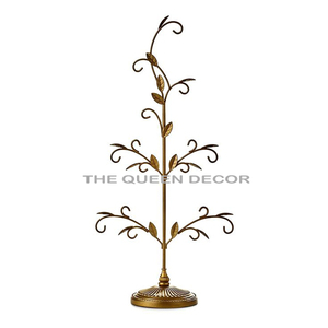 ไฟ LED โลหะประดับตกแต่งบ้านต้นไม้ทำจากเงินดีไซน์ต้นคริสต์มาส - Product Image 2