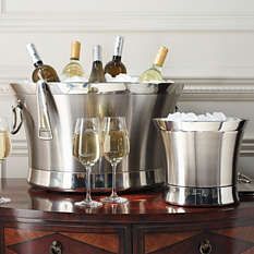 อ่างไวน์สีเงินสำหรับบ้านบาร์ร้านอาหารงานแต่งงานของโรงแรมงานเลี้ยงงานเลี้ยงปีใหม่ถังแช่ไวน์ถังแช่เครื่องดื่มน้ำแข็ง - Product Image 4