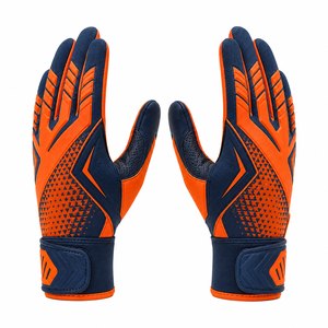 Gants de football avec surface texturée sur la paume, matériau respirant et ajustement sécurisé pour l'entraînement, la pratique et les matchs. - Product Image 3