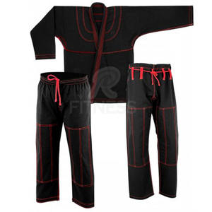ชุดยิวยิตสูบราซิลเลียนจิวยิตสู (BJJ Gi) คุณภาพสูง ออกแบบเองได้ ผ้าทอเนื้อมุก ระบายอากาศได้ดี ผลิตจากผ้าฝ้าย 100% สำหรับมืออาชีพ - Product Image 1