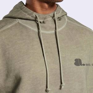 100% algodón hecho minorista hombres ácido lavado chándal conjunto diseño personalizado estilo Hip Hop hombres ácido lavado chándales - Product Image 5