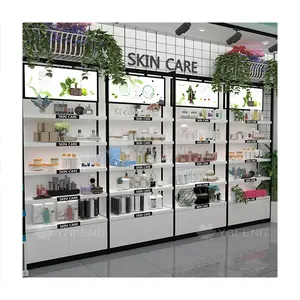 Modern Cosmetics Store Display Stand A Combination Of Metal And Mdf Cosmetics Display Stand