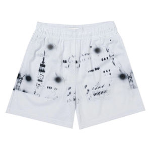Short en maille à séchage rapide pour hommes OEM 2024 Short en maille avec logo et design personnalisés Short en maille respirant pour hommes - Product Image 4