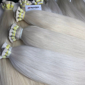 Extensions de cheveux vierges vietnamiennes en vrac, prix d'usine, 24 pouces (60 cm), super double trame, pleine longueur, haute qualité - Product Image 1