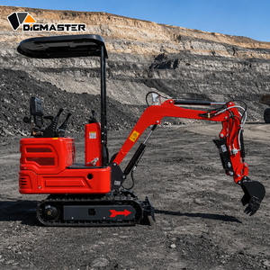 Mini-excavatrice fiable refroidie par <span class=keywords><strong>eau</strong></span> Kubota Z482 Diesel <span class=keywords><strong>1</strong></span> tonne, petite micro-pelle compacte avec cabine chauffée pour l'Europe - Product Image 6