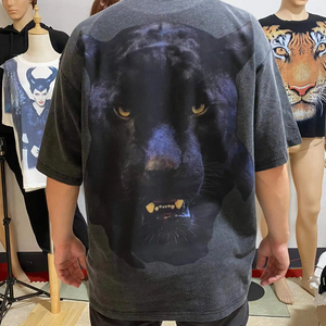 High Quality Customize 100%Cotton 220gram Distressed Heavy Short Sleeve <b>Summer</b> <b>Men</b> <b>T</b>-<b>Shirt</b> Customize Acid Washed <b>T</b> <b>Shirt</b> 2025 - Product Image 5