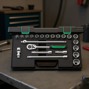 ชุดประแจบล็อกสี่เหลี่ยม Stahlwille ขนาด 1/2 นิ้ว พร้อมห่วง 22 ชิ้น - Product Image 3