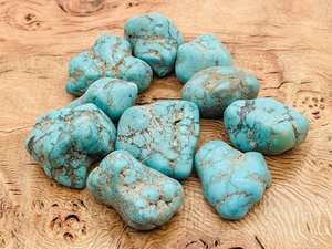 Piedra preciosa suelta caída turquesa natural personalizada con tamaño y forma al por mayor a granel - Product Image 3