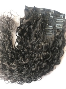 Extensiones de cabello humano brasileño rizado Natural para mujer, extensiones de cutícula con 7 juegos de cabello humano sin procesar, rizado mongol peruano, 200 gramos, venta al por mayor - Product Image 5