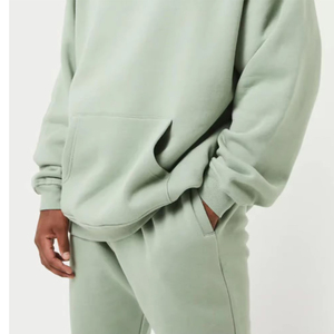 ชุดวอร์มสำหรับผู้ชายชุดฝึกวิ่งออกกำลังกายแบบสองชิ้นชุดวอร์มใส่สบายสำหรับฤดูหนาว - Product Image 5