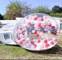 Maison gonflable de ballon de bulle de ballons de fête d'enfants avec la pompe d'air de ventilateur