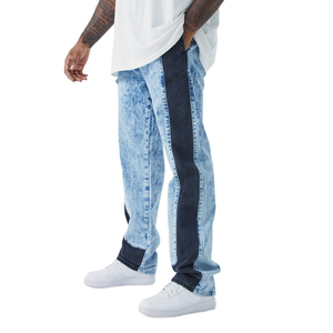 Pantalones Deportivos Personalizados con Efecto Desgastado para Hombre, Cintura Alta, Estilo Urbano, Cordón Elástico, Felpa, Talla Grande, Estilo Casual, Secado Rápido, Transpirable - Product Image 1